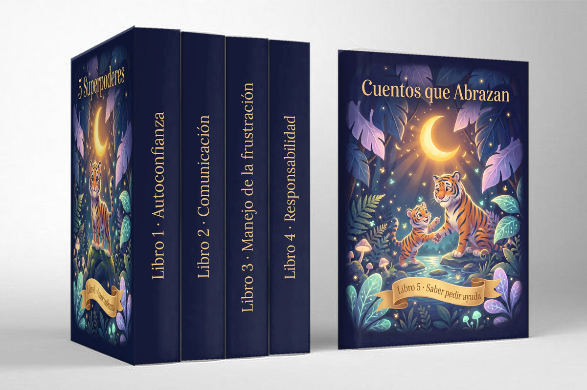 ❤️ Cuentos que Abrazan – 40 historias para crecer juntos 📚✨